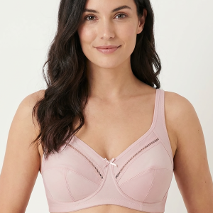 BLS - Cali Non Wired And Non Padded Cotton Bra - Pink