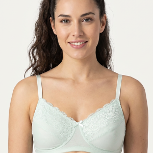 BLS - Caprina Non Wired And Non Padded Cotton Bra - Mint