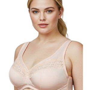BLS - Daisy Non Padded Minimizer Bra - Beige