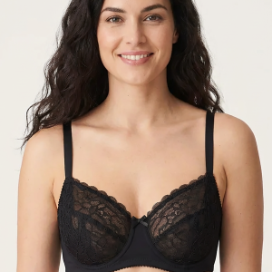 BLS - Petunia Non Padded And Wired Lace Bra - Black